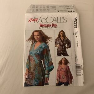 McCall’s Wrap Dress sewing pattern